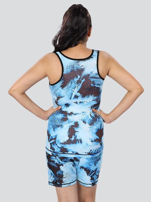 Dermawear Digitally Printed Camisole & Shorts