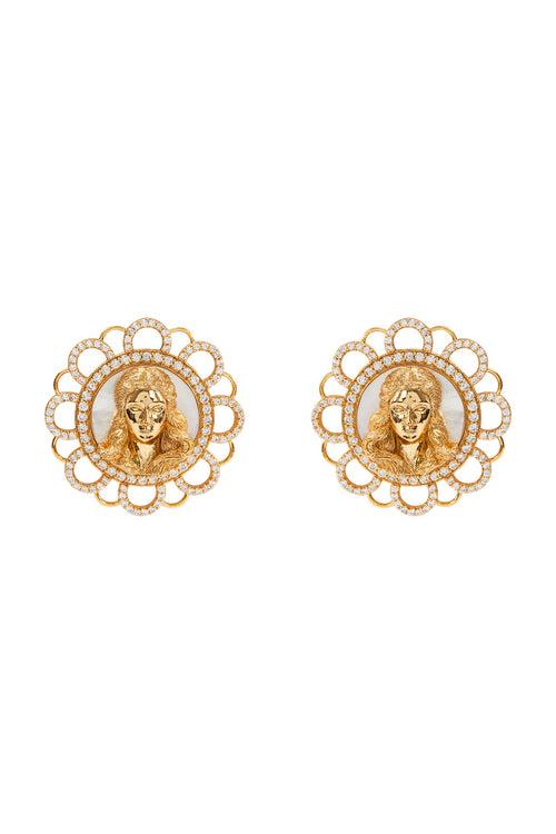 Starlit Serenade Studs Gold Plated