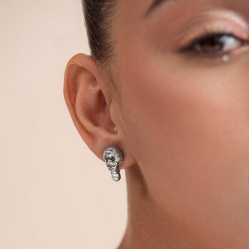 Gaia 92.5 Silver Stud Earrings