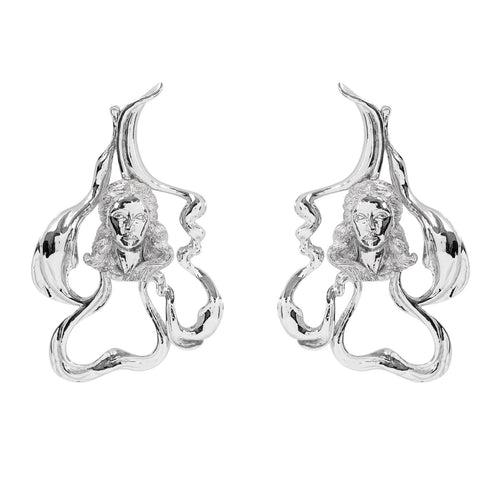 Made of Desire Earrings - Silver Plated