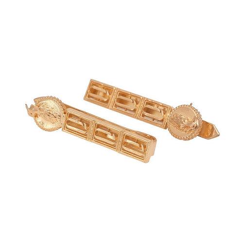 Damascene Hair Clips