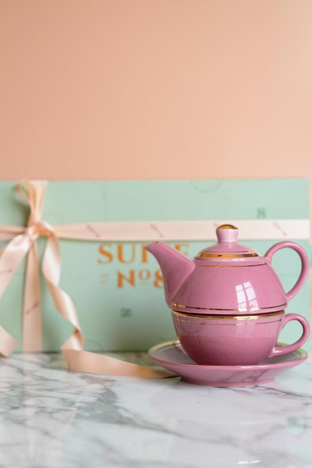 Tea for One Gift Box - Rose Pink