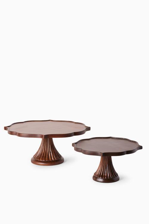 Mehrab Cake Stand - Natural