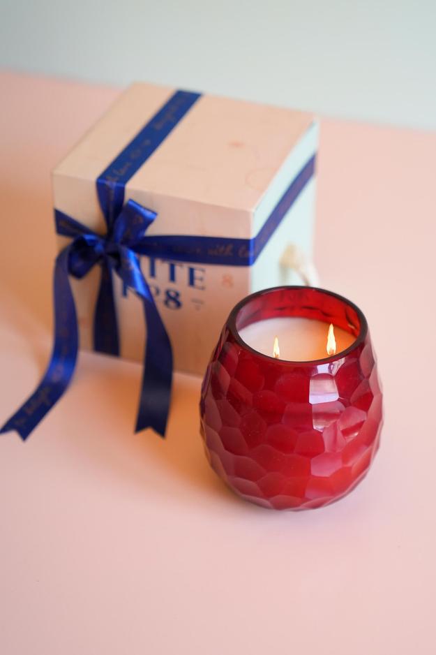 Kernel Candle Gift Box - Red