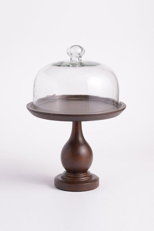 Taj Cake Stand - Dark Brown