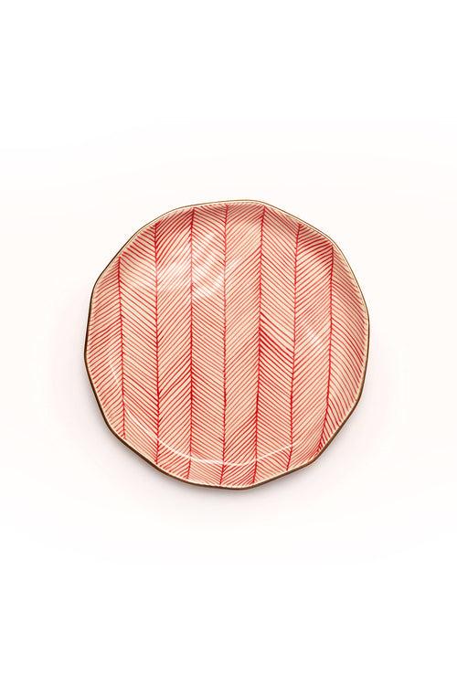 Chevron Plate - Red (Seconds)