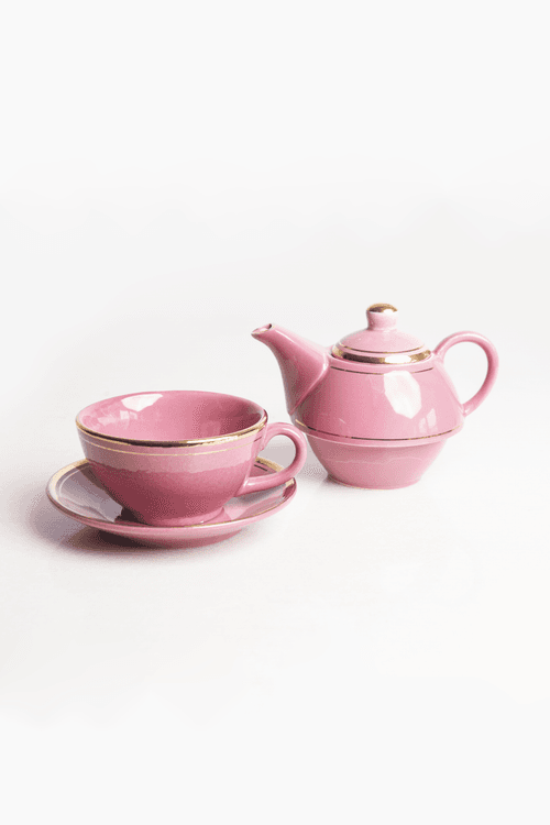 Tea For One - Rose Pink