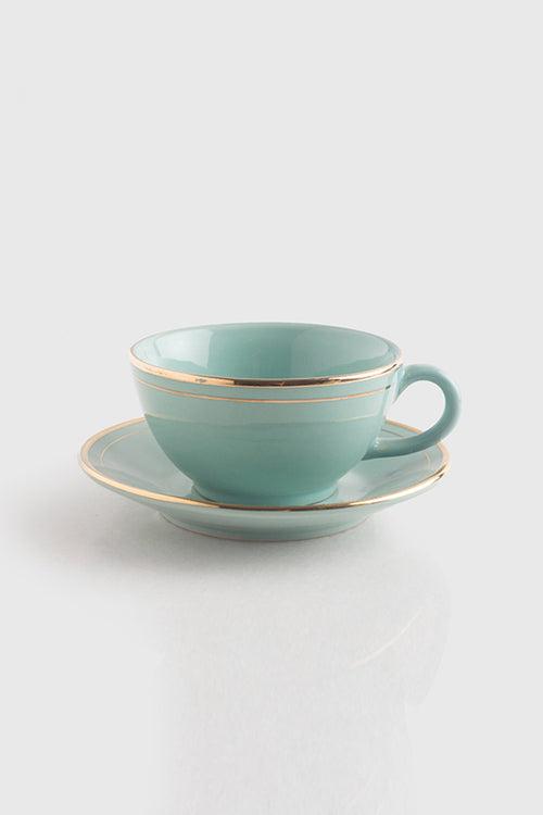 Teacup Set - Gustavo Mint (Seconds)