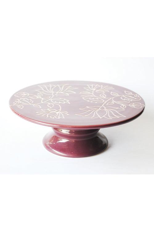 Mughal Cake Stand - Purple