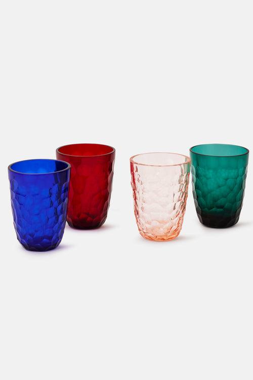 Kernel Glass Teal - Set of 4