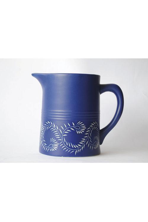 Henna Pitcher - Matte Blue (Seconds)