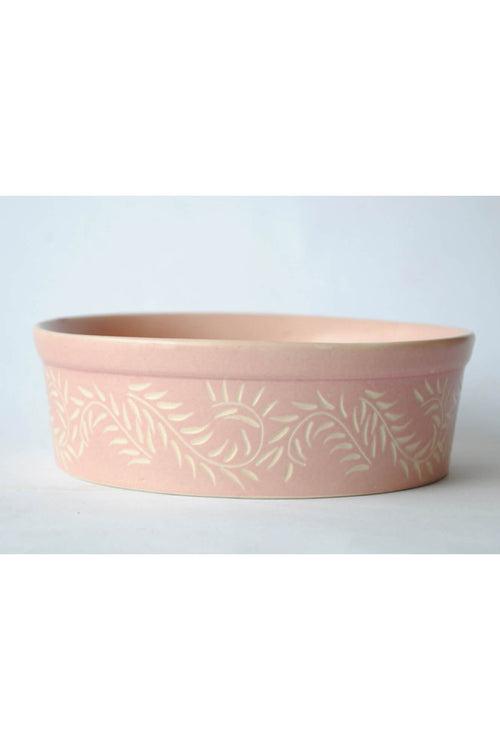 Henna Small Service Bowl - Matte Pink (Seconds)