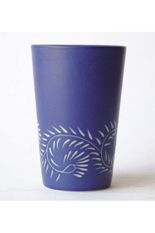 Henna Tumbler - Matte Blue (Seconds)