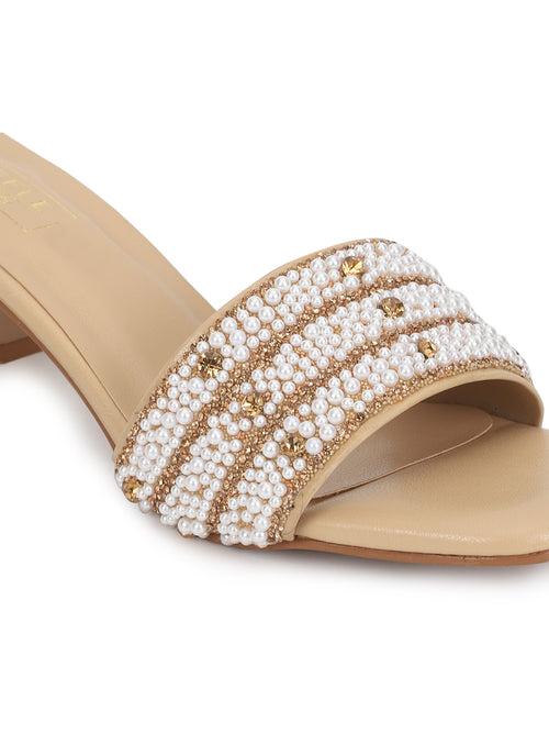 Beige PU Block Sandals (TC-REN-R5148-BEIG)