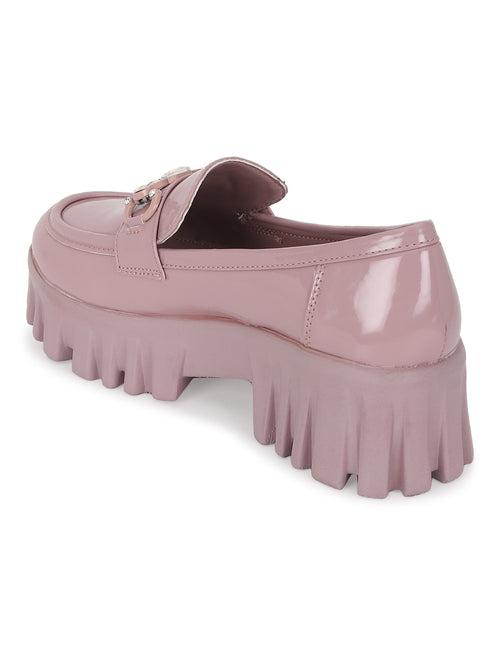 Lavender Patent Block Loafers (TC-B06563-LAV)