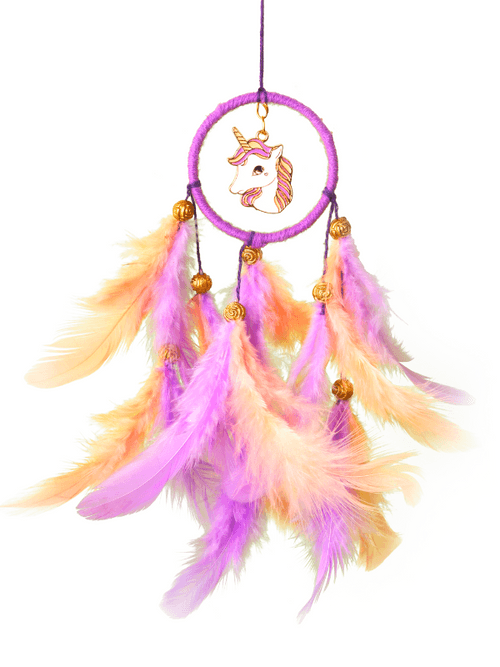 Unicorn Peach & Purple Car Hanging