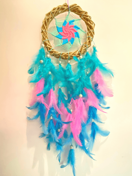 Pastel Magic Wreath Dream Catcher