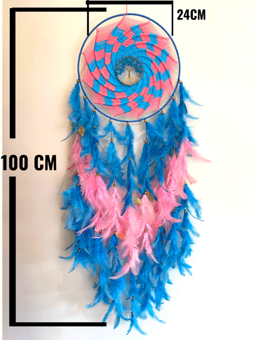 Candy Floss Large Dream Catcher