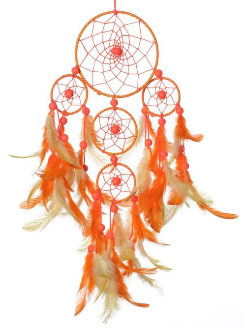 Yellow Orange 4 Tier Dream Catcher