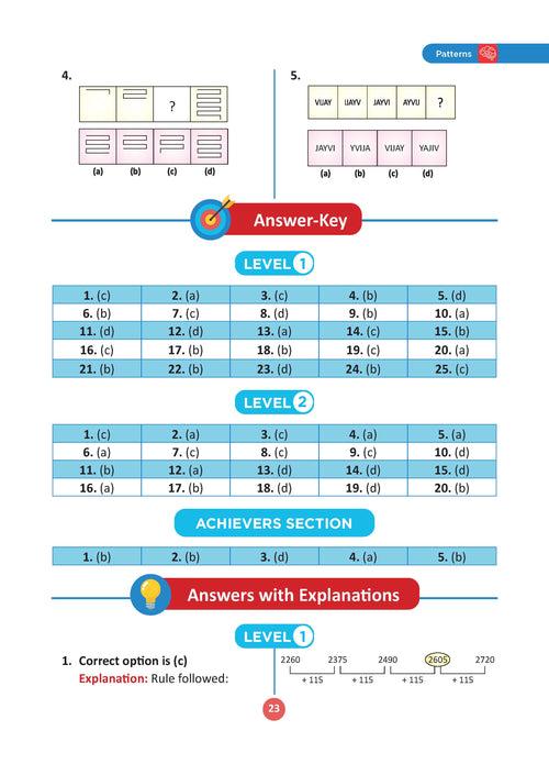 One For All Olympiad Previous Years' Solved Papers Class 4 (Set of 6 Books) Maths, English, Science, Reasoning, Cyber & General Knowledge (For 2024-25 Exam)