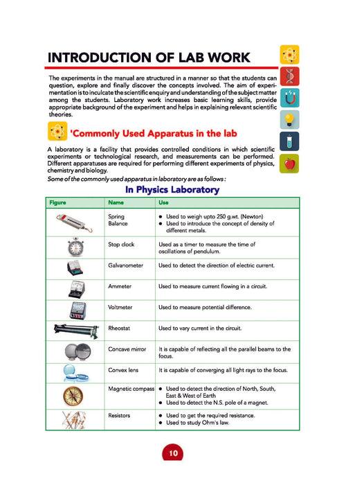 CBSE Laboratory Manual Class 10 Science Book  | As Per NEP | For Latest Exam