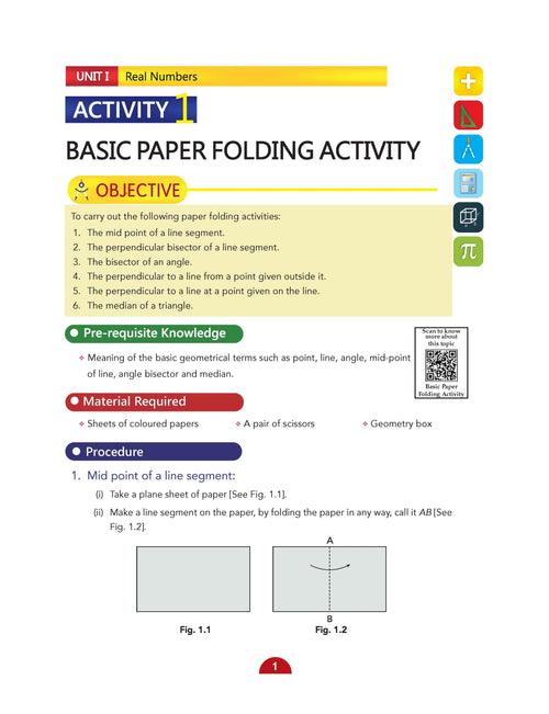 CBSE Laboratory Manual Class 9 Mathematics Book  | As Per NEP | For Latest Exam