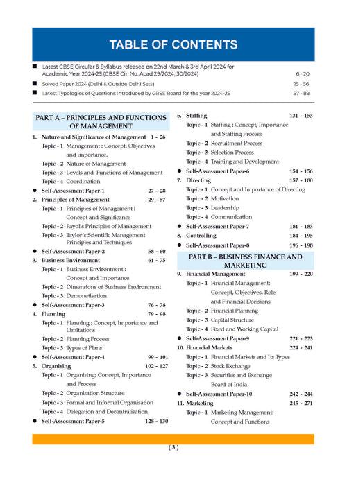 CBSE & NCERT One for All | Class 12 Business Studies For 2025 Board Exam