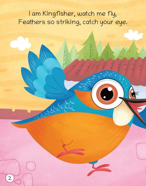 Lil Legends Know Me Series - Birds | I am a Kingfisher | Fascinating Bird Book | Exciting Illustrated Book | For kids |  Age 2+ Years