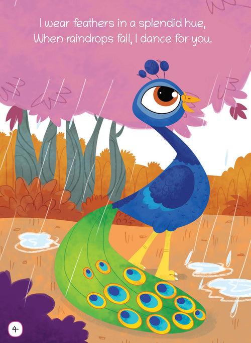 Lil Legends Know Me Series - Birds | I am a Peacock | Fascinating Bird Book | Exciting Illustrated Book | For kids |  Age 2+ Years