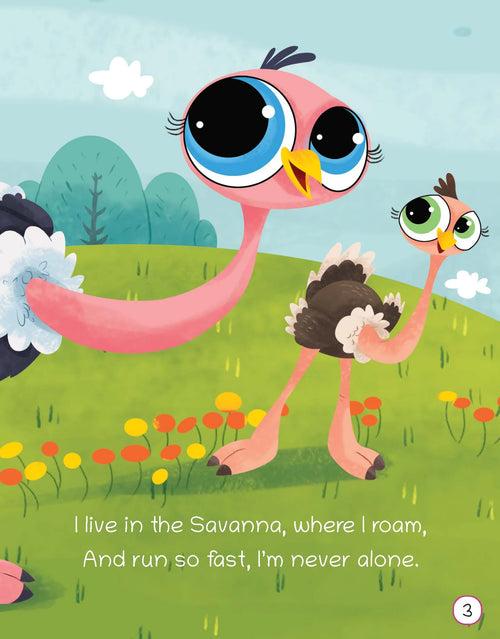 Lil Legends Know Me Series - Birds | Set of 8 Books | I am an Eagle | I am a Kingfisher | I am an Ostrich | I am an Owl | I am a Parrot | I am a Peacock | I am a Penguin | I am a Pigeon | Fascinating Bird Books | For Kids | Age 2+ Years