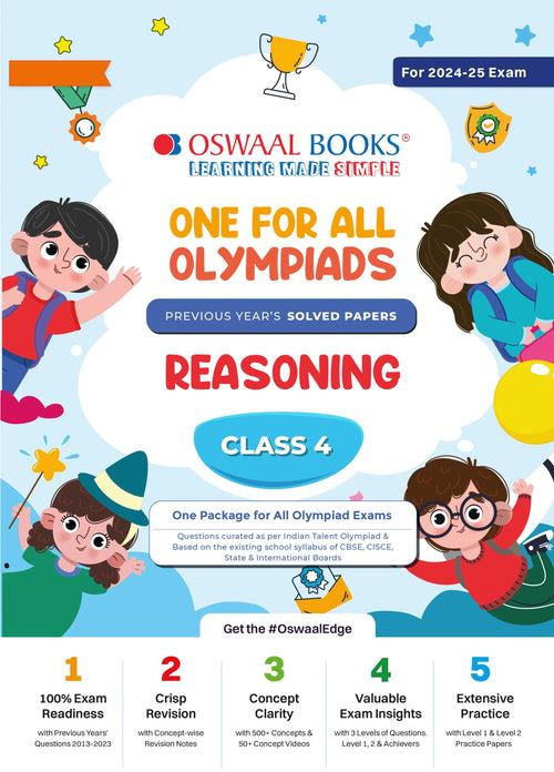 One For All Olympiad Class 4 Reasoning | Previous Years Solved Papers | For 2024-25 Exam