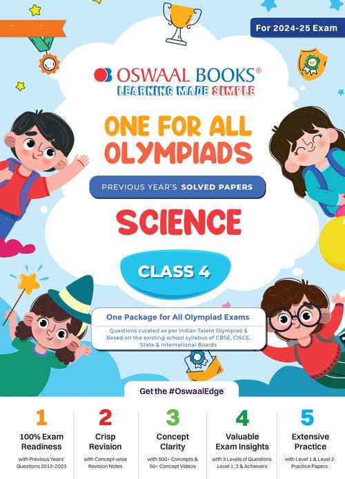 One For All Olympiad Class 4 Science | Previous Years Solved Papers | For 2024-25 Exam