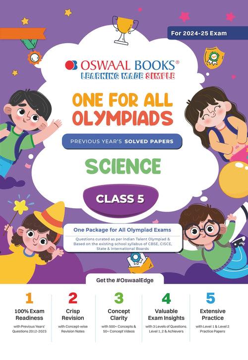 One For All Olympiad Class 5 Science | Previous Years Solved Papers | For 2024-25 Exam