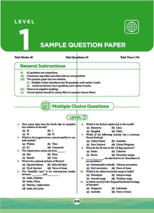 One For All Olympiad Class 6 General Knowledge | Previous Years Solved Papers | For 2024-25 Exam