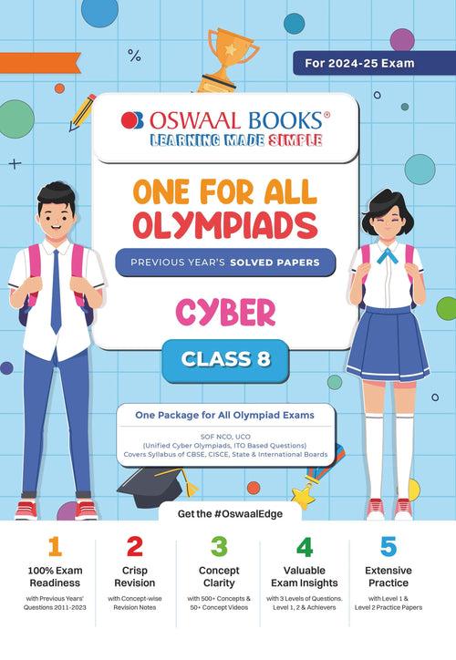 One For All Olympiad Class 8 Cyber | Previous Years Solved Papers | For 2024-25 Exam