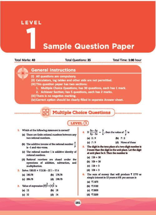 One For All Olympiad Class 8 Mathematics | Previous Years Solved Papers | For 2024-25 Exam