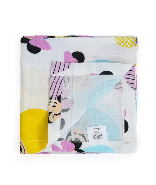 Best Friend Minnie Muslin Baby Swaddles (Pack of 2)