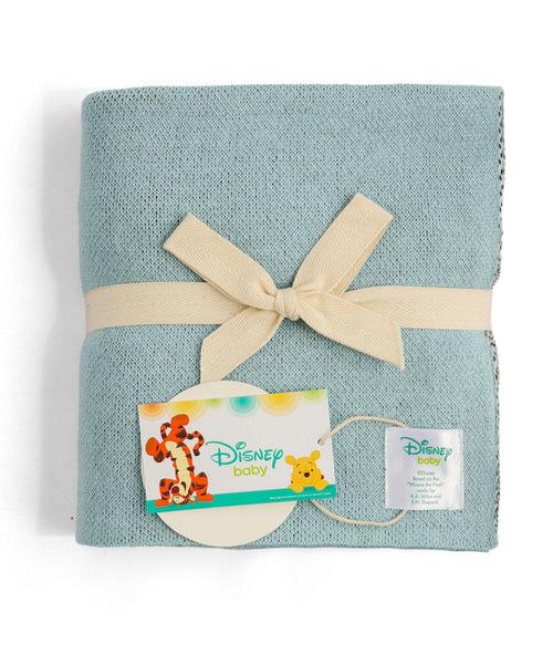 Winnie the Pooh - Disney Cotton Knitted AC Blanket For Baby / Infant / New Born For Use In All Seasons (0-18 Months)