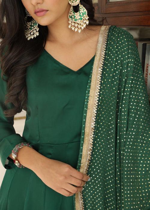 Kaaya Green Anarkali Set