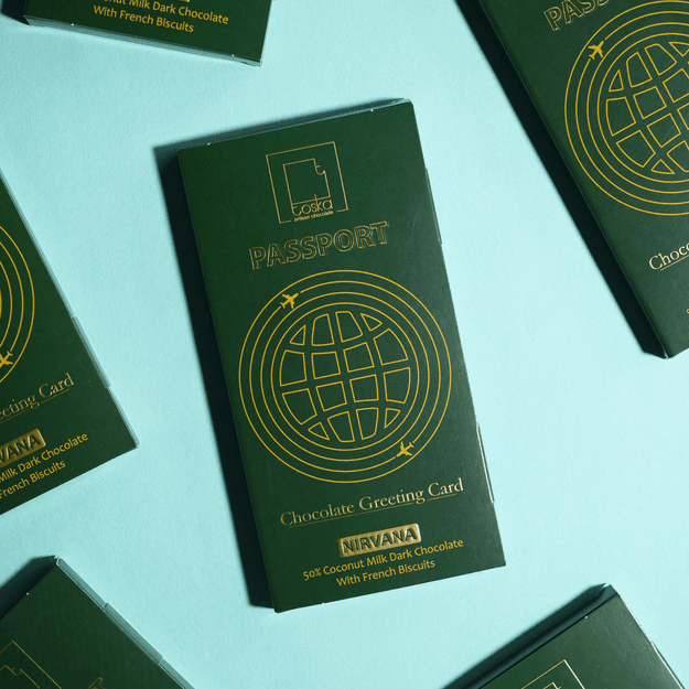 Passport : Nirvana - Bon Voyage Chocolate Greeting Card