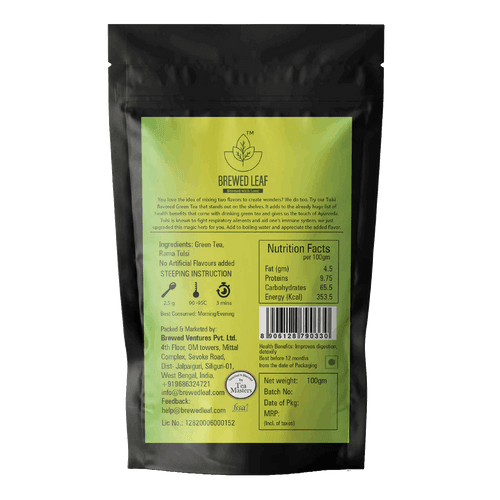 Brewed Leaf Tulsi Tea