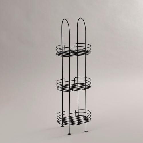 Oval Free-Standing 3 Tier Rack