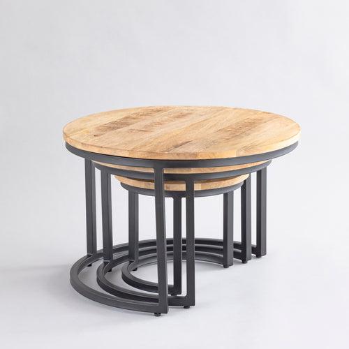 Nesting Coffee Table Set of 3