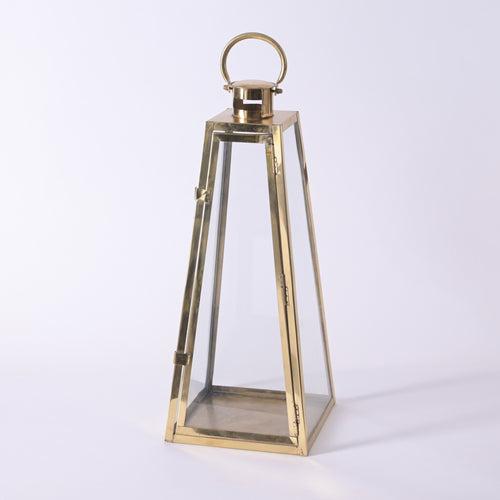 Brass Sloping lanterns