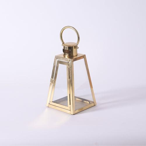 Brass Sloping lanterns