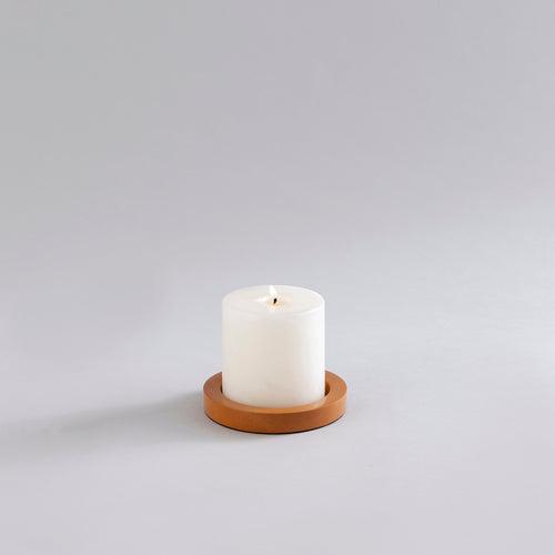 CANDLE HOLDERS TERRACOTTA - SET OF 5