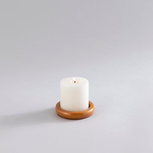 CANDLE HOLDERS TERRACOTTA - SET OF 5