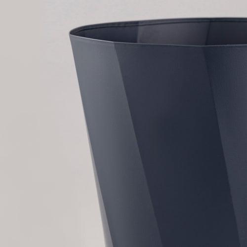 Navy Blue Polygon waste bin