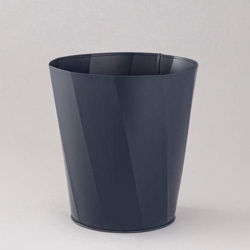 Navy Blue Polygon waste bin