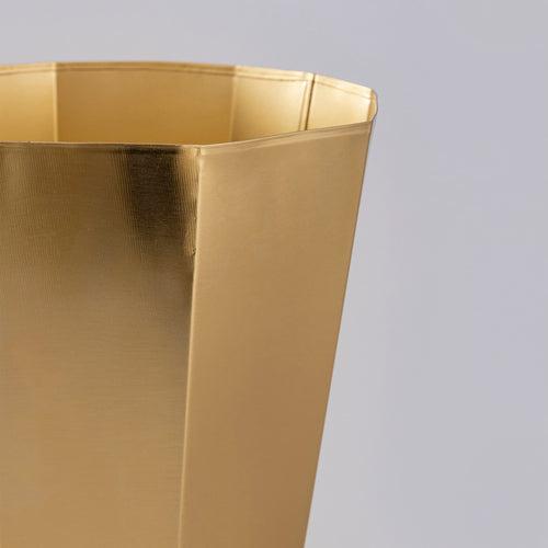 Gold Octo waste bin